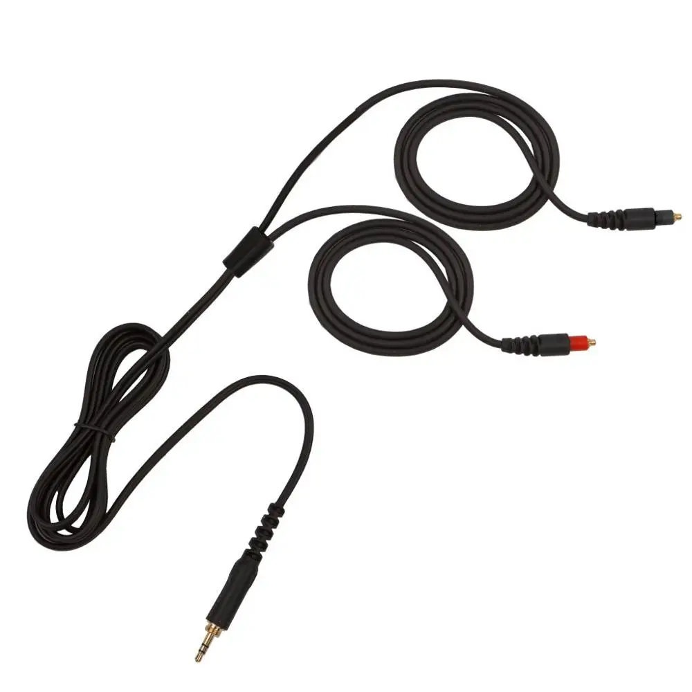 Replacement Dual Exit Cable Extension Cord for With Shure SRH1440 SRH1540 1840 Headphones Lead