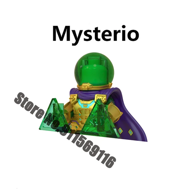 Superhero Building blocks Loki Sylvie Iron Man Spiderman Hulk Thor Captain America Venom Groot Thanos Vision Falcon Deadpool Toy A-WM779