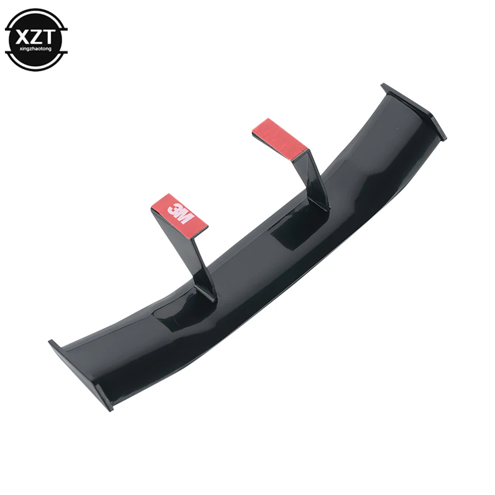 Auto Mini Spoiler Flügel 2pcs Ohne Perforation Mini Heckspoiler Carbon  Fahrzeug Stabilität Auto Spoiler Wing Kohlefaser Textur Dekoration Passend  für