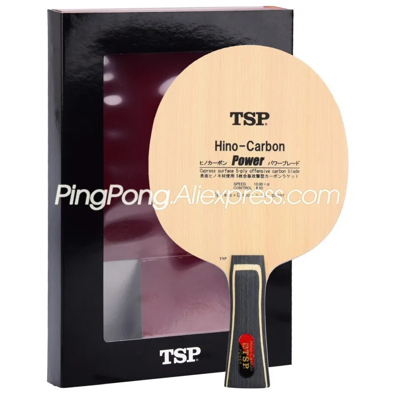 TSP Hino Carbon Power TSP Table Tennis Racket Blade (Li Jiawei Hinoki