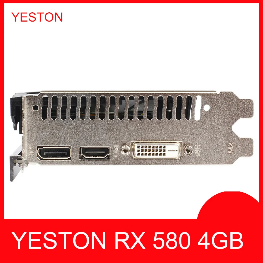  RX 580 4GB Gaming Graphics Card GPU RX580 Gaming 4G Video Cards For Video Cards Map External Graphi