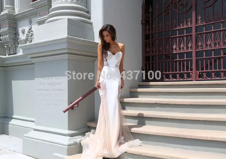 Vestidos Longos Formatura Сексуальное Милое Кружевное белое обнаженное платье для выпускного вечера Abendkleider длинное вечернее платье