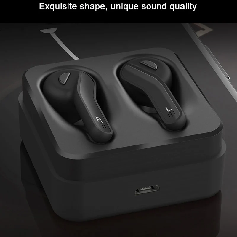 AAAE Top-IPX5, водонепроницаемая bluetooth-гарнитура V5.0 TWS, беспроводные наушники, шумоподавление, стерео наушники, зарядная коробка, микрофон Han