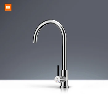 

Newest Xiaomi Mijia Yunmi Stainless Steel Faucet Lead-free Healthy Living Water 304 Stainless Steel Hot And Cold Dual Control