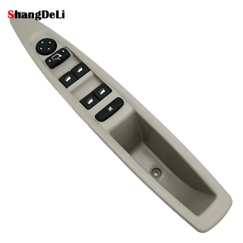

for citroen c4 window switch power window regulator control switch electric rearview mirror button with panel 2004 to 2010 grey