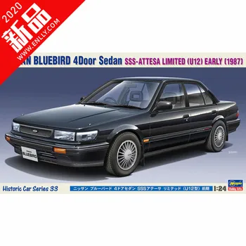

Assembly CAR Model 1/24 Nissan Bluebird 4DOOR Sedan SSS-ATTESA 21133