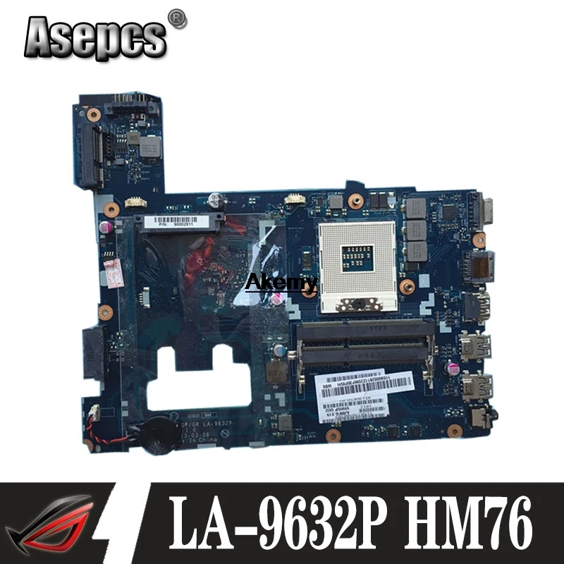 

LA-9632P Laptop motherboard for Lenovo G400 original mainboard HM76 (support I3 I5 I7)