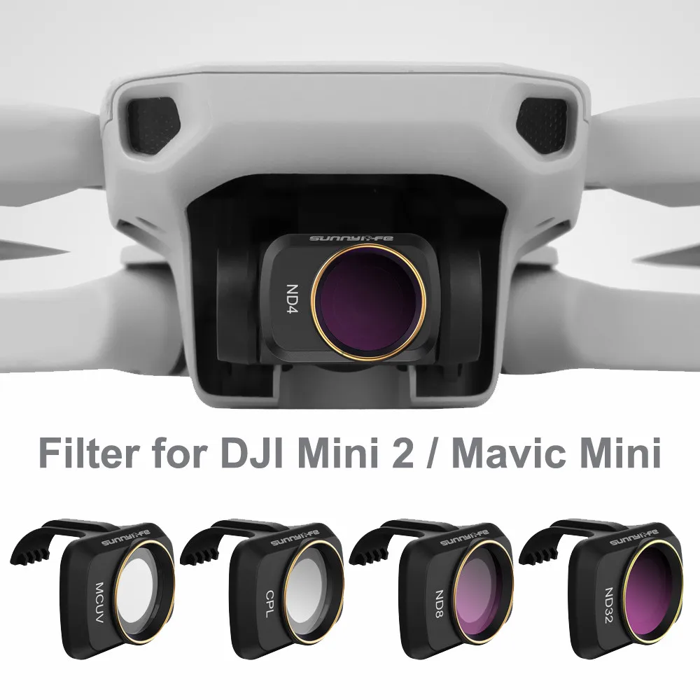 Фильтр для объектива камеры DJI Mini 2 Mavic MINI 1/2/SE фильтр дрона набор аксессуаров UV ND CPL