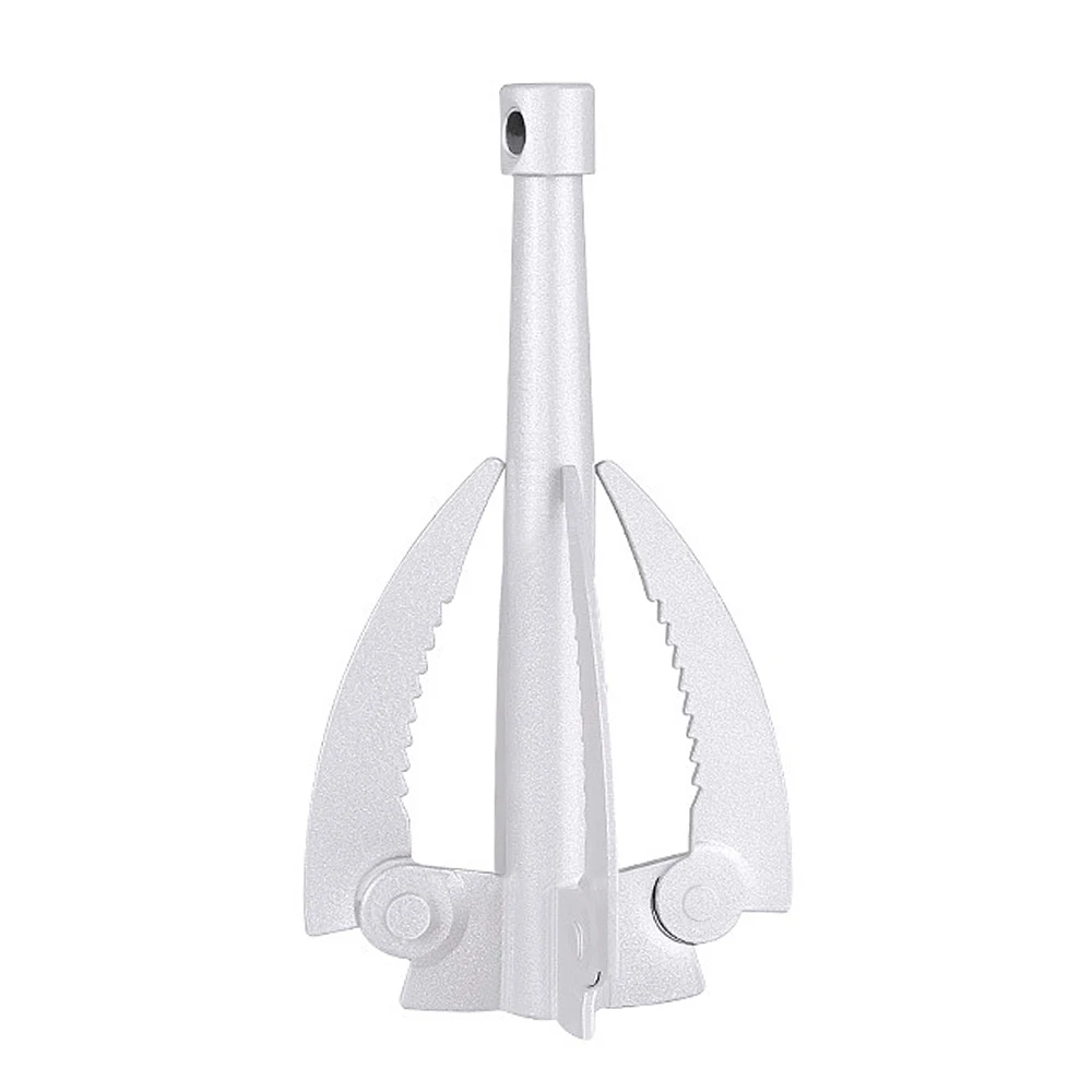 Outdoor Fishing Mowing Hook 4 Claws Folding Plants Rake Weeding Grass Remover Fishing Tackle Gift Carabiner