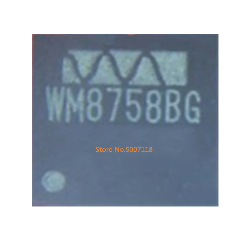 2 шт./лот WM8758BG QFN