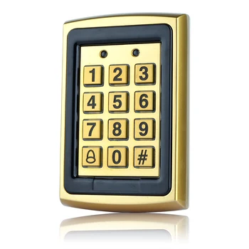 

2020 New FRID Metal Access Control Keypad Waterproof Rainproof Cover Outdoor Door Opener Electronic Lock System Keychains