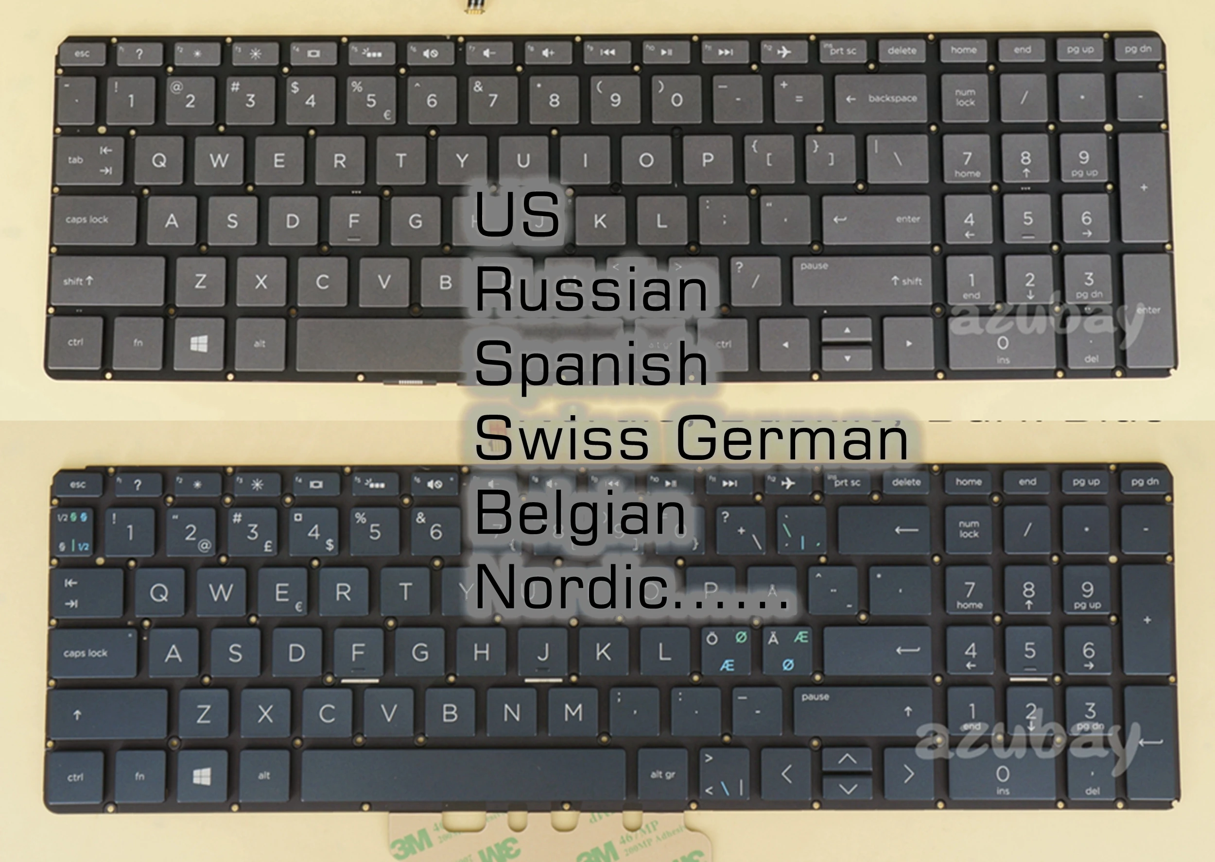 Eua ru sp Teclado para hp Aex38700010 sw Ser nd Aex38b00020 Aex38p01010 Aex38s01010 L30529- L30530- L30531- 001 251 71 Bg1 A41 Dh1