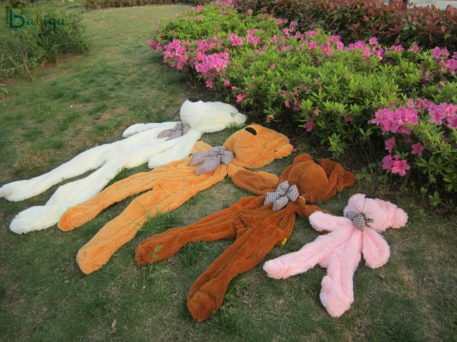 80-200 см дешевый гигантский ненабитый пустой плюшевый мишка кожа пальто мягкая большая кожа оболочки полуфабрикаты плюшевые Poys классический подарок для детей кукла