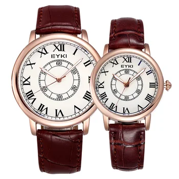 

2020 New Men's and Women's Watches Leather Strap Fashion Personality Men and Women Quartz Watch Couple Watches Relogio Masculino