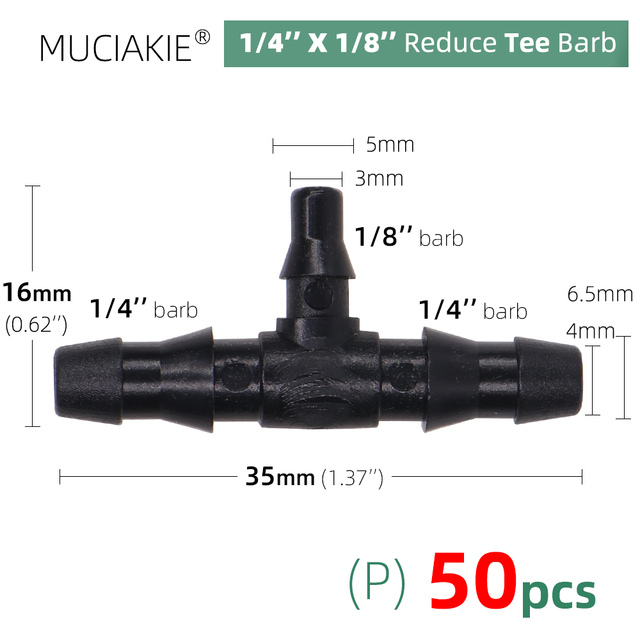 24 Types of Garden Watering Connector for Irrigation Nozzle Sprinkler Fittings Hose Coupling Adaptor Tee Equal Shut Off