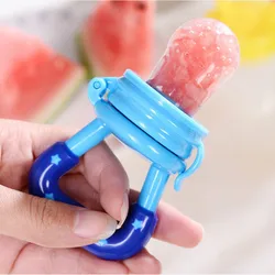 1PC Baby Teether Nipple Fruit Food Mordedor Silicona Bebe Silicone Teethers Safety Feeder Bite Food Teether BPA Free