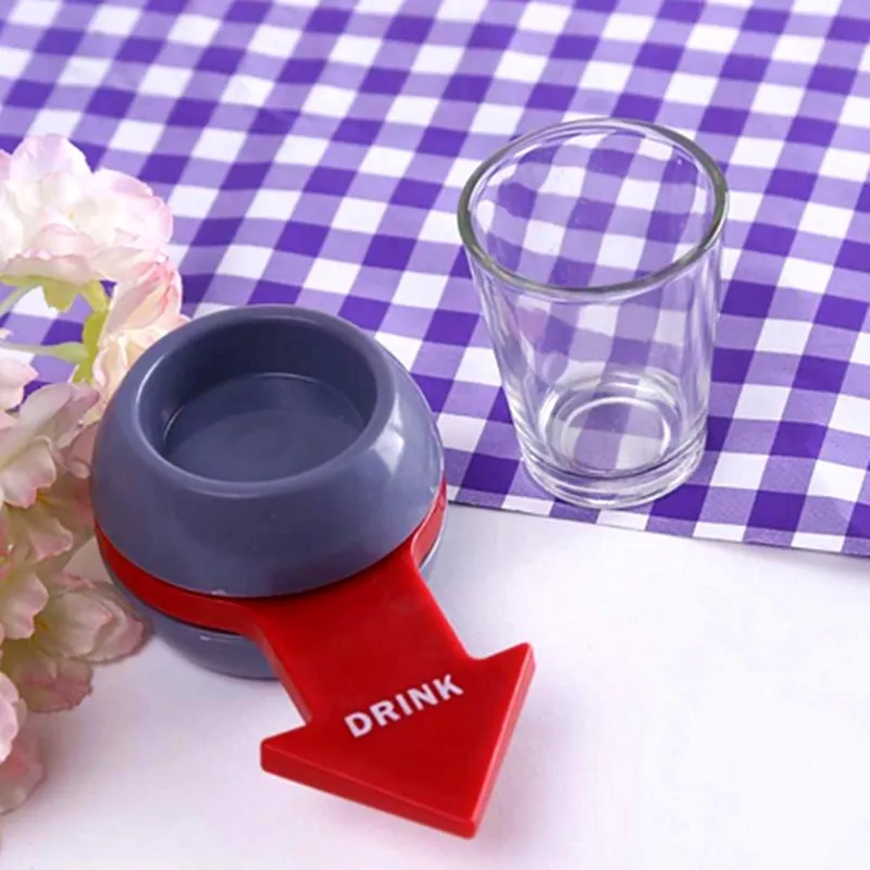 New Pointer Turntable Wine Bar Entertainment Pointer Turntable Drink Wine Funny Table Games
