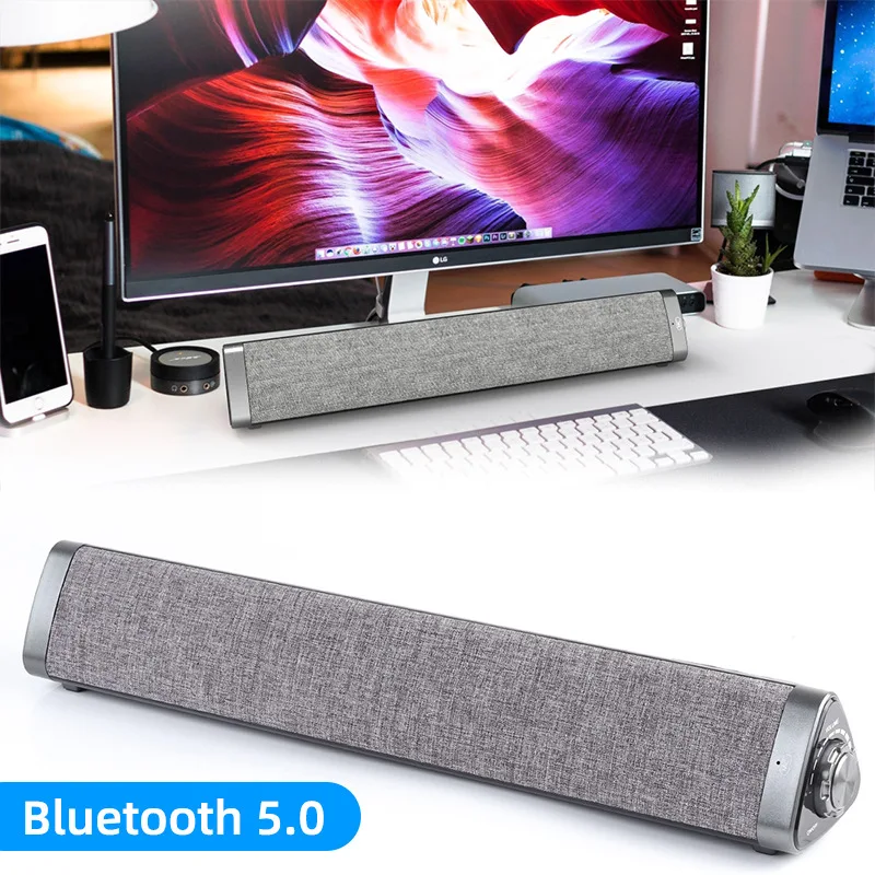 Bluetooth динамик Саундбар двойной рог настольный компьютерный громкоговоритель бас