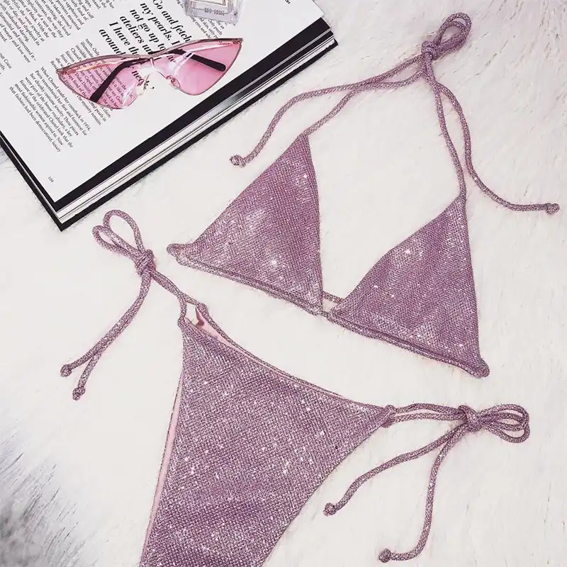 maillot de bain scintillant