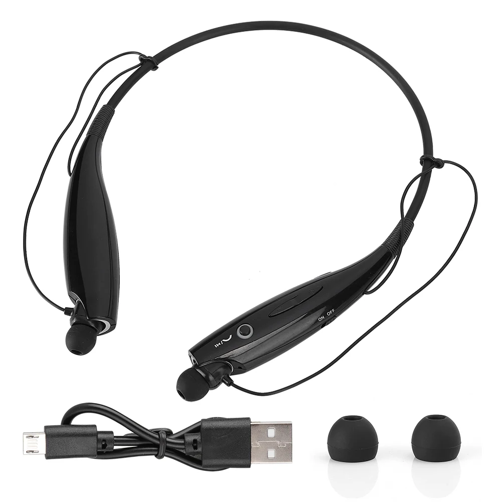 Bluetooth-наушники SOONHUA HV-800 на шею беспроводные выдвижные портативные