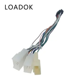 

16P Car Head Unit Wire Harness Adapter For Toyota OEM Car Radio Harness With 3-Terminal