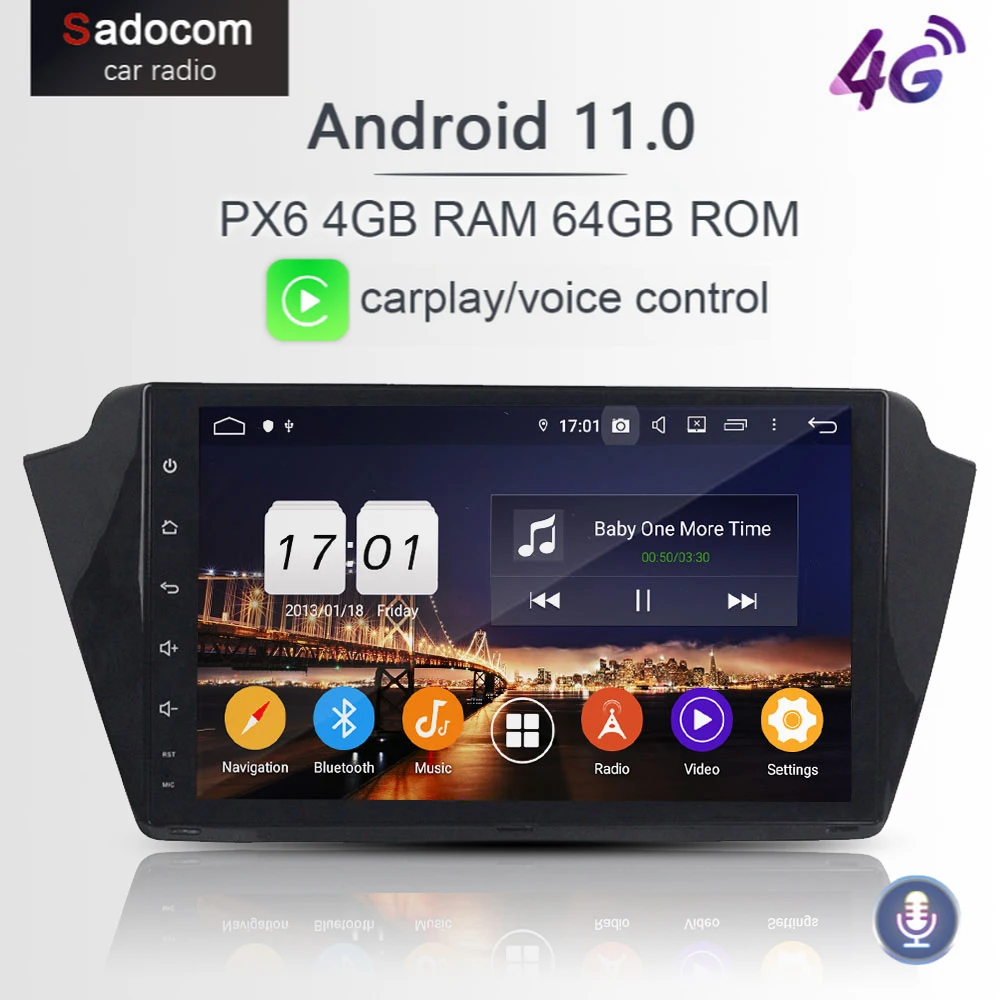 DSP PX6 9 &quotTDA7851 Android 0 64 Гб rom 4 ram автомобильный dvd-плеер gps карта RDS Авторадио Bluetooth 2 для