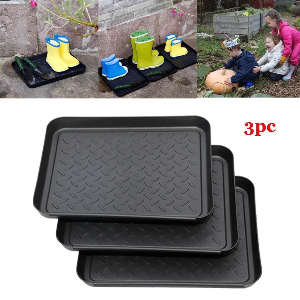 Multipurpose Garden Outdoor Boot Mat Tray Boot Mat And Tray For Floor Protectio Plastic Shoe