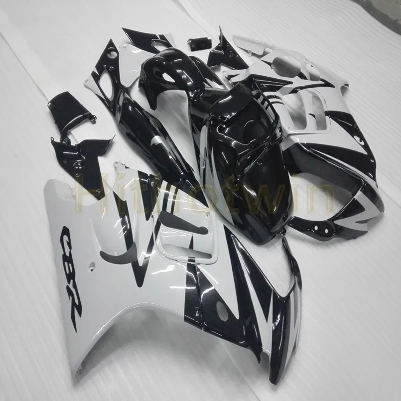Пользовательский капот мотоцикла для CBR600F3 1997-1998 ABS Пластиковый обтекатель литьевой формы серый черный