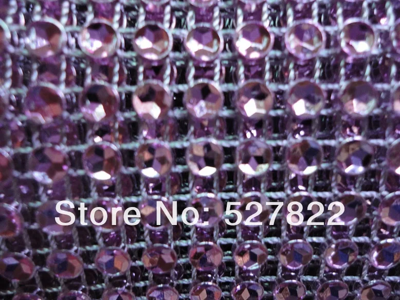 4.5x10 Yards 24 Row DIAMOND MESH WRAP ROLL SPARKLE RHINESTONE Crystal Ribbon x GoldBlackPinkSilverGoldRose Purple6.JPG