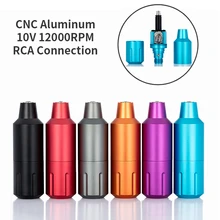 Ручка для нанесения тату татуировки машины и инструмент для перманентного макияжа мощный мотор патроны Иглы для татуировки