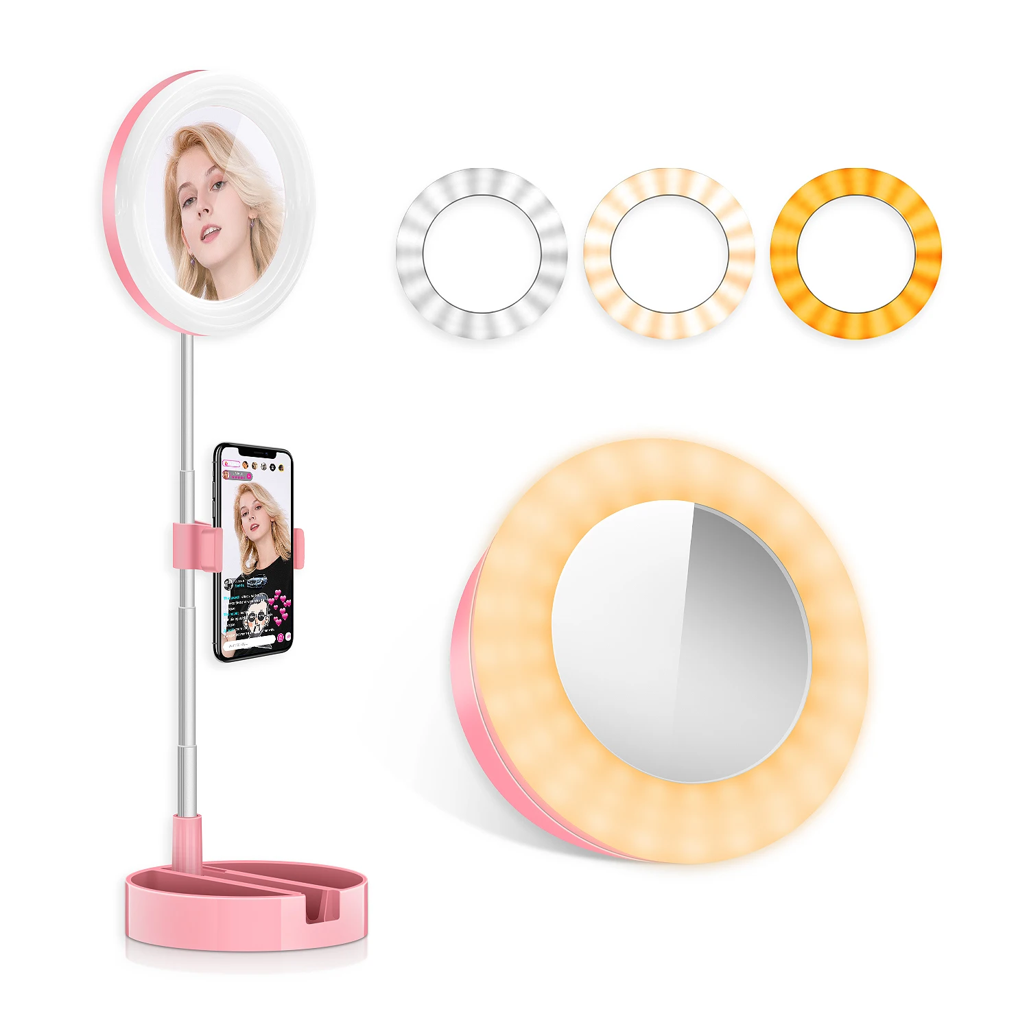 Aura: Clip-on Ring Light & Camera Cover – Powerstick.com