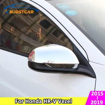 

Xburstcar ABS Chrome Car Rearview Side Mirror Protection Cover Sticker For Honda HRV HR-V Vezel 2015 2016 2017 2018 2019