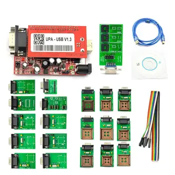 

A Set Of ECU Writing And Reading Tools UPA V1.3 Small Board UPA USB Programmer With Full Adaptors High Performance