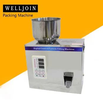 Best 2-120g Small Scale Grain Weighing And Filling Machine Granule Powder Tea Packing Machine