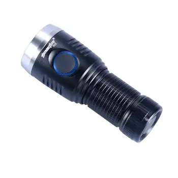 

Usb Reachargable LED Flashlights Outdoor With Hand Strap Torch Work Lamp Mini