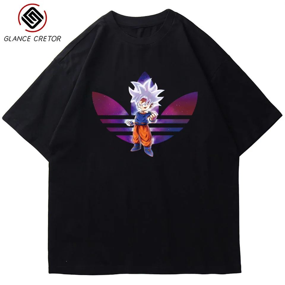 

Dragon Ball Z Goku T-shirt Short sleeve O-Neck Tshirt Summer Saiyan Vegeta Harajuku brand clothing T shirt