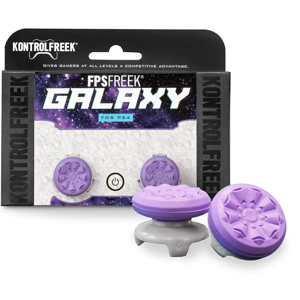

KontrolFreek FPS Freek Galaxy Purple for PlayStation 4 (PS4) Controller | Performance Thumbsticks
