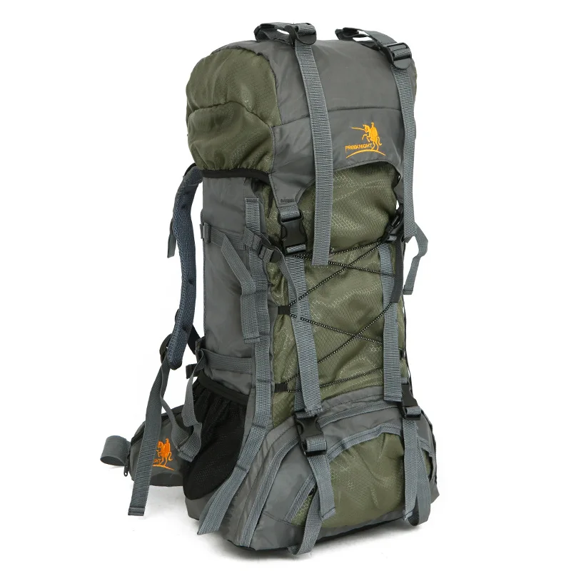 50л походный водонепроницаемый походный мужской рюкзак, рюкзак для альпинизма, женская сумка для треккинга, охоты, альпинизма, большой емкости - Цвет: 006