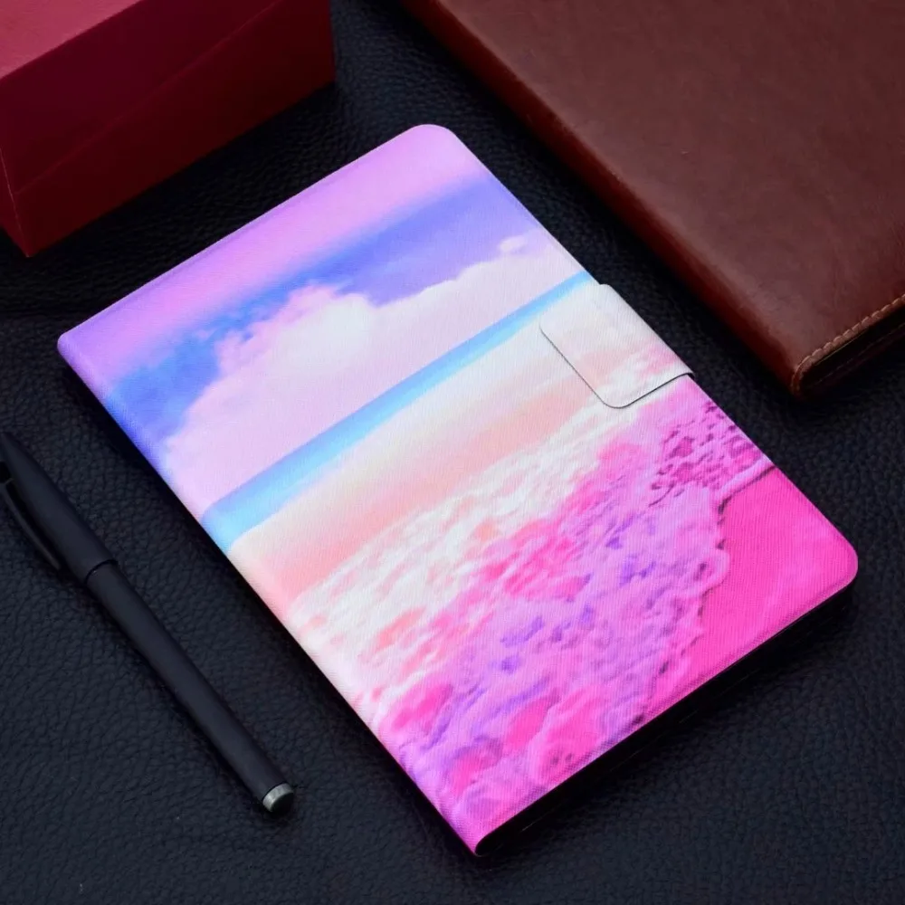 Чехол для huawei T3 7,0 3g модный планшет стенд Мягкий защитный чехол для huawei MediaPad T3 7 3g BG2-U01 7,0 дюймов+ ручка
