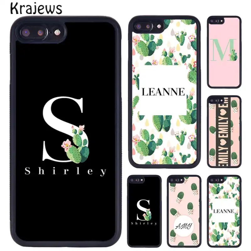 Phone case with name initials Clearance