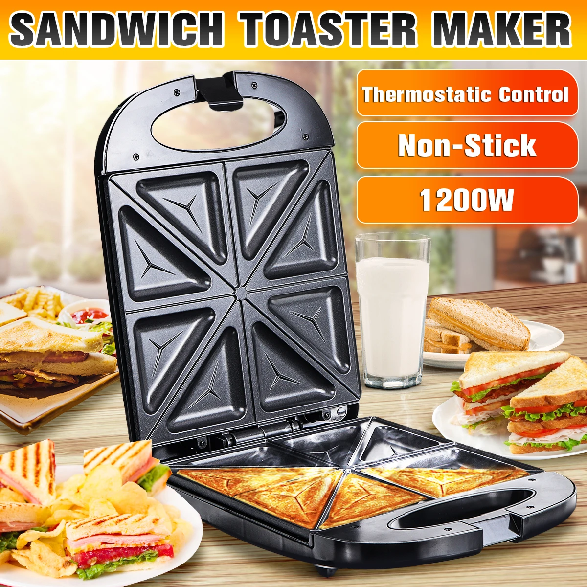 4 slice jaffle maker