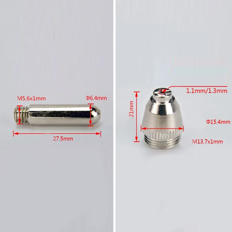 New-35Pcs, Ag60 Sg55 Расходные материалы, Sg-55 Ag-60 режущие компоненты резака, для плазменной резки(Sg 55 Ag 60) Электрод плазматрона сопла