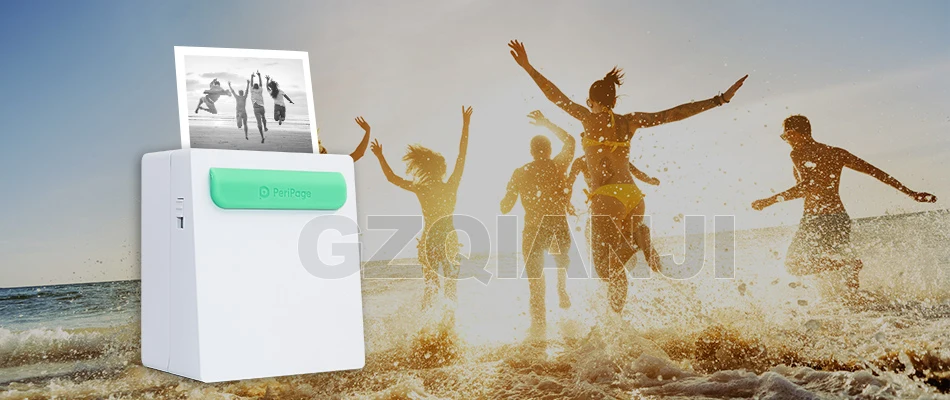 Принтер Peripage AR Photo Printer этикетка Thermal Маленькие картинки Фотопринтер для телефона Android iOS Детские подарки на день рождения