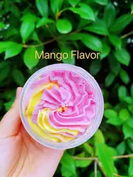 New Privately Lable 195ml Wholesale Strawberry Lemon Scented Soap Cleanser Lotion Bath Exfoliating Scrub Body Butter