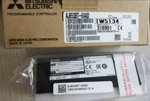 1 шт. Mitsubishi AJ65SBT-64AD A/D конвертер Блок AJ65SBT64AD