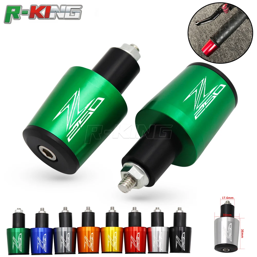 CNC 22 мм ручки для руля рукоятка Крышка заглушки для kawasaki NINJA250 NiNJA2500 Z250 Z 250 250