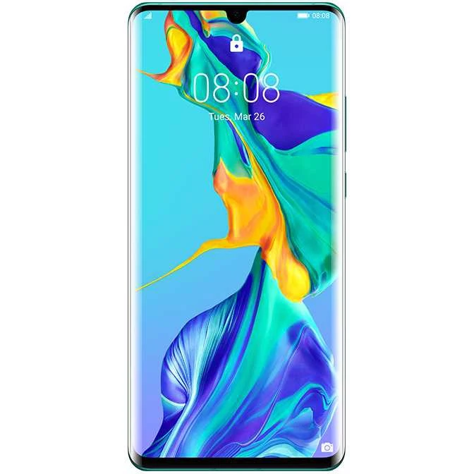 Смартфон Huawei P30 Pro 256Gb 8Gb аврора 3G 4G 2Sim 6.47" OLED 1080x2340 And9 40Mpix 802.11 a/b/g/n/
