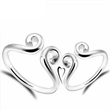 

TE320 925 sterling silver cuffed open ring