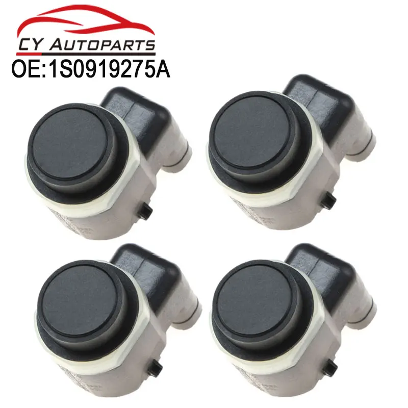 Датчик парковки PDC для AUDI A1 A3 A4 A5 A6 VW Passat Tiguan Touran Polo Golf SEAT SKODA Octavia 1S0919275A 4 шт. |