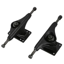 2Pcs Adult Skateboard Bracket Truck Accessory Aluminum Alloy Shock Resistant Skateboard Trucks Bridge Bracket